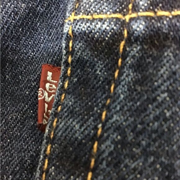 Levi’s 550 Vintage Mom Jeans Dark Wash High Waist Size 14 Miss S - Picture 12 of 13